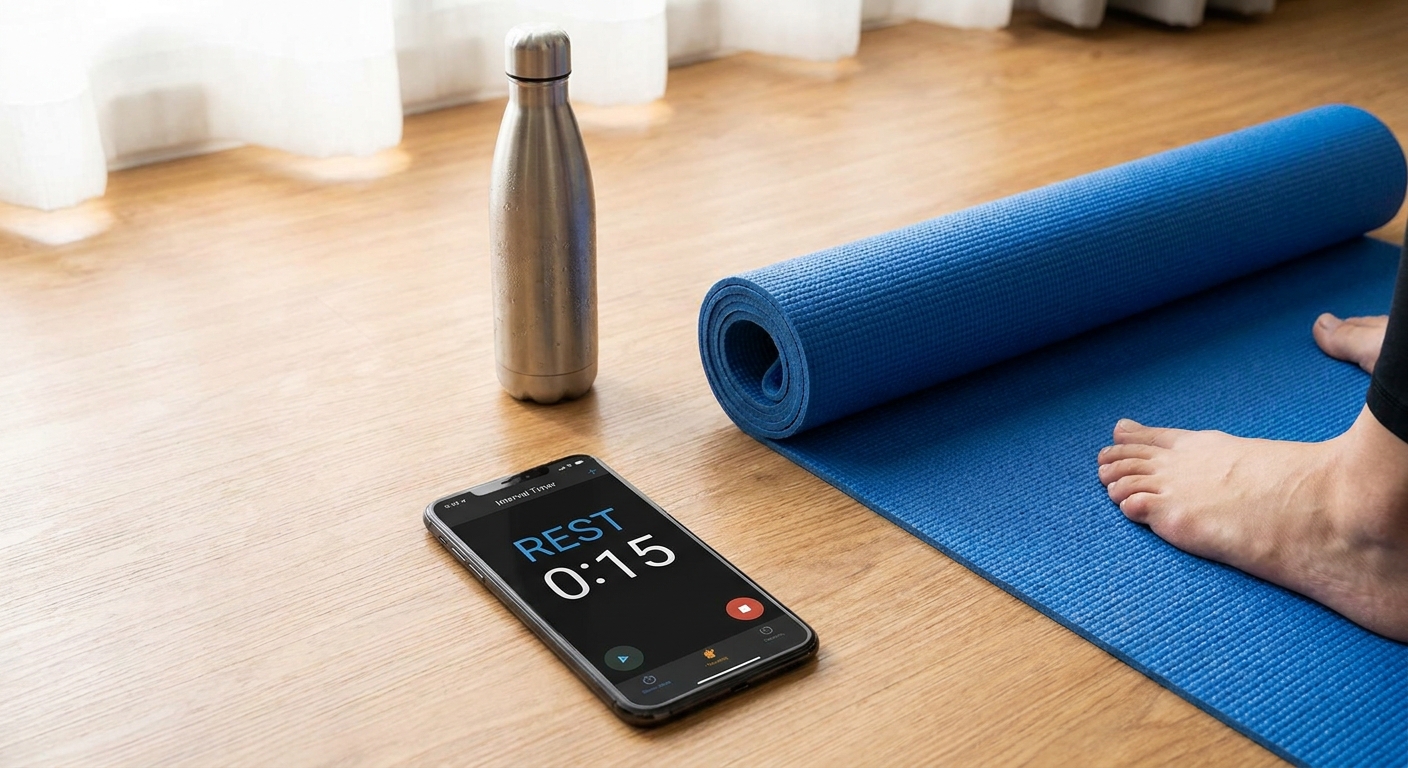 20-Minute Tabata-Style Fat-Burn Routine